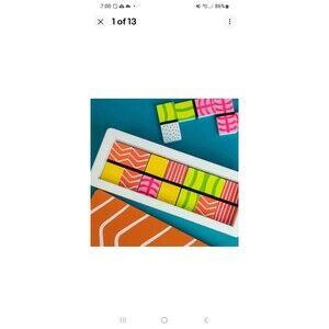 Balvi Gifts Domigiri Dominos Game New in Wooden Gift Box New w Tags